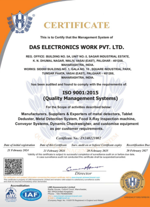 ISO Certificate